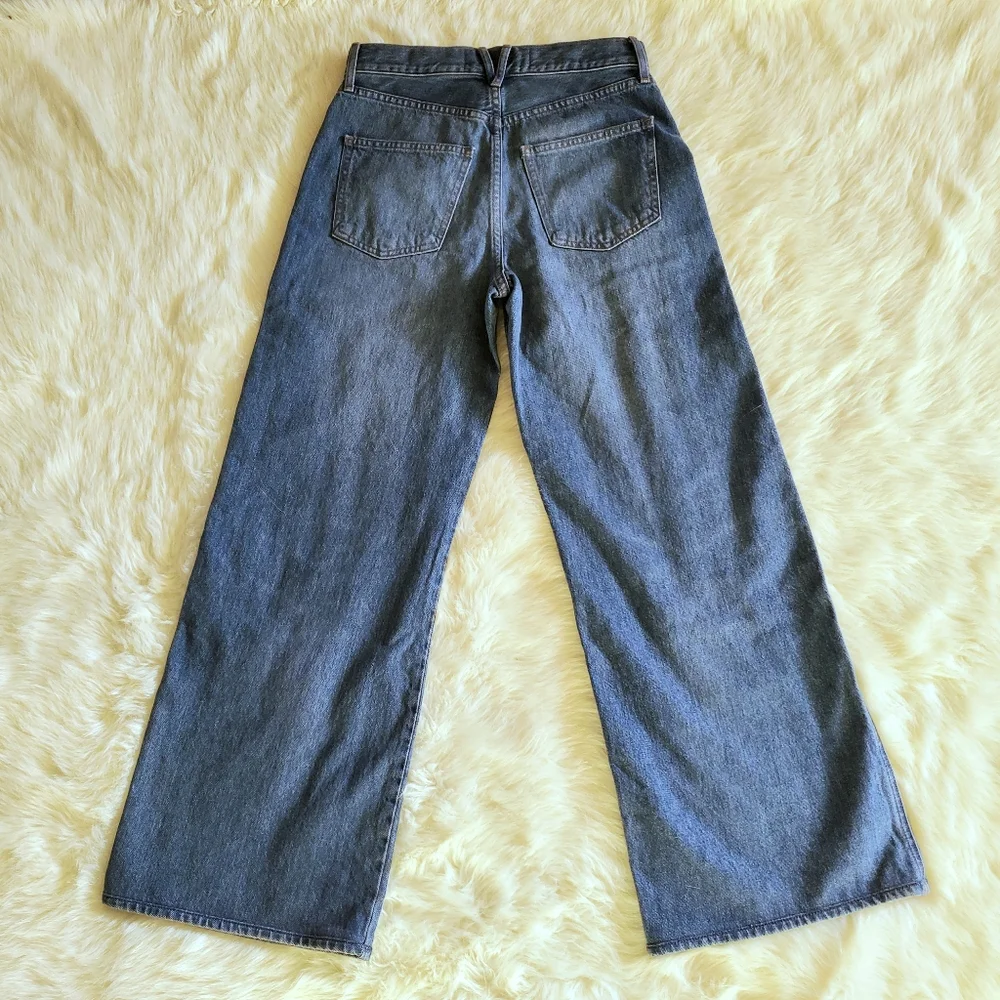 Veronica Beard Wide Leg Patch Pocket Jeans Size 26 - Picture 8 of 15